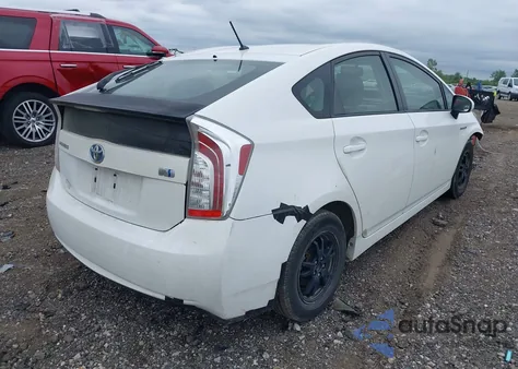 2012 Toyota Prius Two из США, поврежденный, VIN JTDKN3DU4C1504543